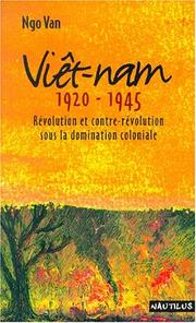 Viêt-nam, 1920-1945 by Ngô Văn