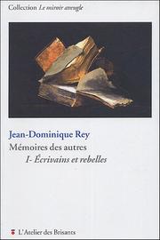 Cover of: Mémoires des autres