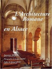 Cover of: L' architecture romane en Alsace