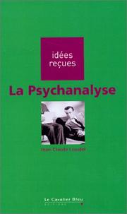 Cover of: La Psychanalyse