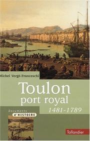 Cover of: Toulon by Michel Vergé-Franceschi