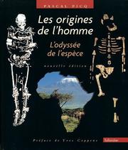 Cover of: Les Origines de l'Homme by Pascal Picq