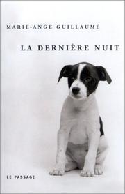Cover of: La Dernière Nuit