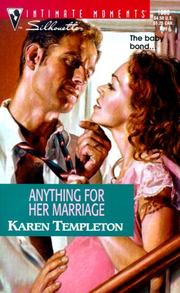 Cover of: Anything for Her Marriage (Expectantly Yours)