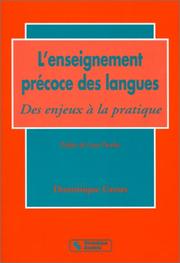 Cover of: L' enseignement précoce des langues: des enjeux à la pratique
