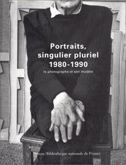 Cover of: Portraits, singulier pluriel 1980-1990 by 