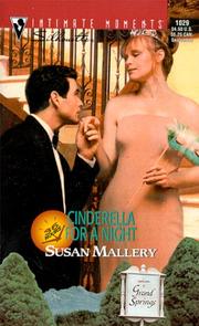 Cover of: Cinderella for a Night (36 Hours) (Silhouette Intimate Moments, 1029) (Intimate Moments, 1029)