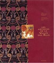Cover of: Les artistes de la Vallée des rois