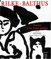 Cover of: Rilke-Balthus by Rainer Maria Rilke