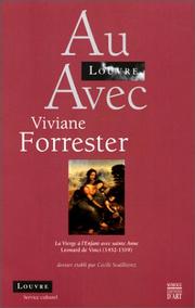 Cover of: Au Louvre avec Viviane Forrester by Viviane Forrester