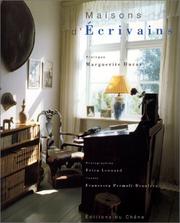 Cover of: Maisons d'écrivains by Erica Lennard