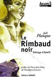 Cover of: Le Rimbaud noir by Joël Planque