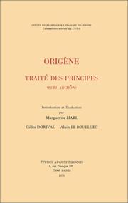 De principiis = by Origen comm