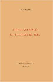 Cover of: Saint Augustin et le désir de Dieu
