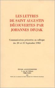 Les Lettres de saint Augustin découvertes par Johannes Divjak by Johannes Divjak