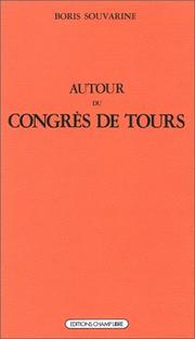 Autour du Congrès de Tours by Boris Souvarine