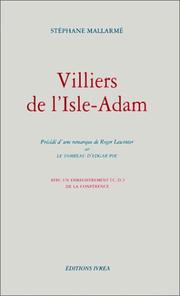 Villiers de L'Isle-Adam by Stéphane Mallarmé