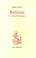Cover of: Bellone, ou, La pente de la guerre