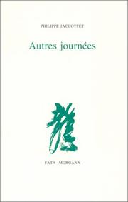 Cover of: Autres journées