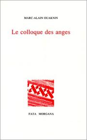 Cover of: Le colloque des anges