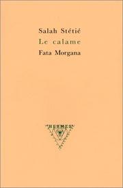 Cover of: Le calame