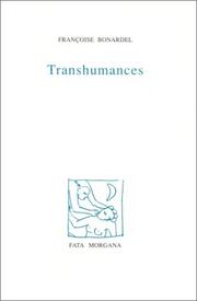 Cover of: Transhumances by Françoise Bonardel