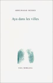 Cover of: Aya dans les villes