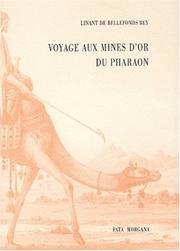 Cover of: Voyage aux mines d'or du pharaon.