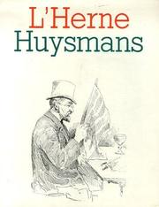 Cover of: Huysmans