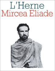 Cover of: Mircea Eliade by Constantin Tacou, Georges Banu, Marie-France Ionesco, Mircea Eliade