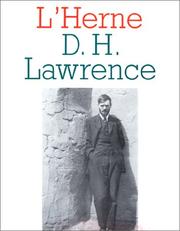 Cover of: D.H. Lawrence by ce cahier a été dirigé par Ginette Katz-Roy et Myriam Librach.