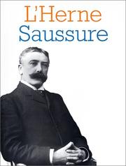 Cover of: Ferdinand de Saussure