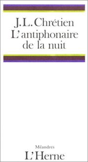 Cover of: L' antiphonaire de la nuit