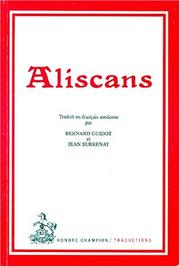 Cover of: Aliscans