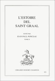 Cover of: L' Estoire del Saint Graal