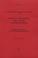 Cover of: Enqujte Et Description Des Langues Tradition Orale. 3 Vols. Tome I: Lenqujte de Terrain Et Lanalyse Grammaticale. Tome II