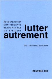 Cover of: Lutter autrement by Collectif Lutter autrement.