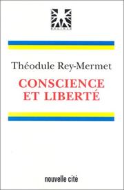 Cover of: Conscience et liberté