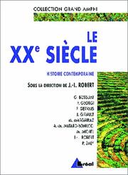 Cover of: Histoire contemporaine by Claude-Isabelle Brelot, Gérard Bossuat, Jean-Louis Robert