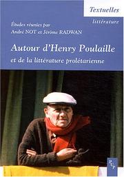 Cover of: Autour d'Henry Poulaille et de la littérature prolétarienne