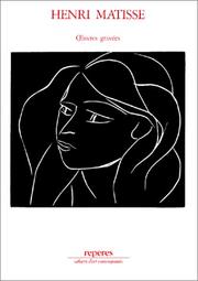 Cover of: Henri Matisse by Henri Matisse