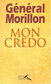 Cover of: Mon credo