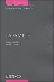 Cover of: La famille