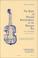 Cover of: The rules of musical interpretation in the baroque era (17th-18th centuries), common to all instruments