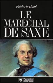 Cover of: Le Maréchal de Saxe