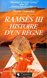 Cover of: Ramsès III: histoire d'un règne