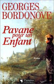 Cover of: Pavane pour un enfant: roman