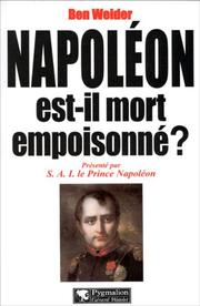 Cover of: Napoléon, est-il mort empoisonné?