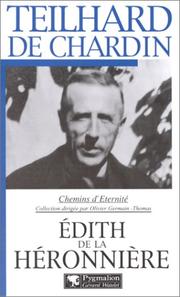 Cover of: Teilhard de Chardin: une mystique de la traversée