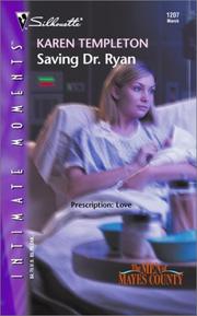 Cover of: Saving Dr. Ryan : The Men of Mayes County (Silhouette Intimate Moments No. 1207) (Silhouette Intimate Moments, 1207)